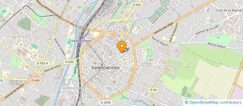 localisation de l'entreprise MONSIEUR LOIK GUEVAR à VALENCIENNES