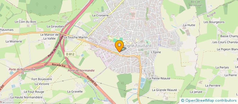 localisation de l'entreprise MONSIEUR LOIK JOSSE à THORIGNE-FOUILLARD