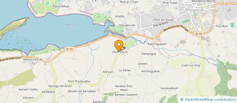 localisation de l'entreprise MONSIEUR LOIK PODER à PLOUNEVEZ-LOCHRIST