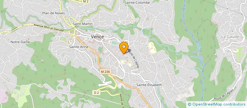 localisation de l'entreprise MONSIEUR LOIS BAREL  VENCE