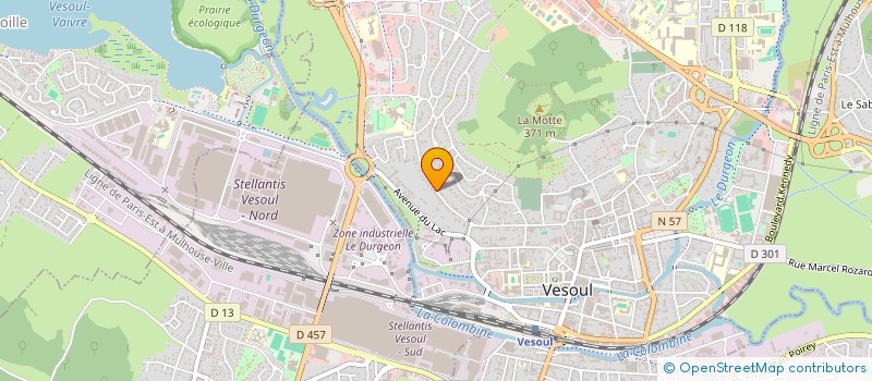 localisation de l'entreprise MONSIEUR LOIS BEAUMONT  VESOUL