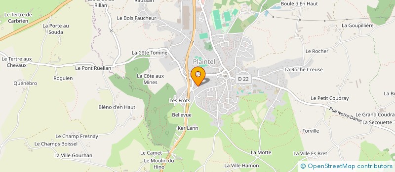 localisation de l'entreprise MONSIEUR LOIS CHAPELAIN  PLAINTEL