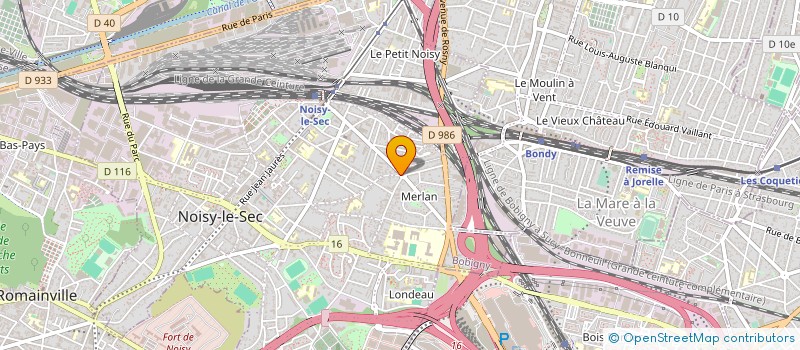 localisation de l'entreprise MONSIEUR LOIS DE CORNULIER  NOISY-LE-SEC