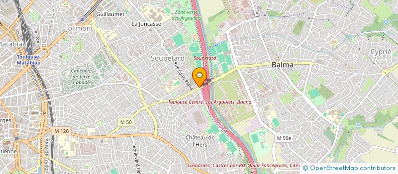 localisation de l'entreprise MONSIEUR LOIS DORNON à TOULOUSE