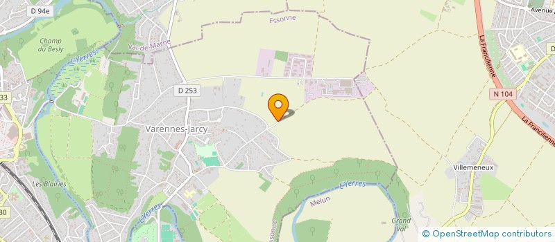 localisation de l'entreprise MONSIEUR LOIS DOS SANTOS  VARENNES-JARCY