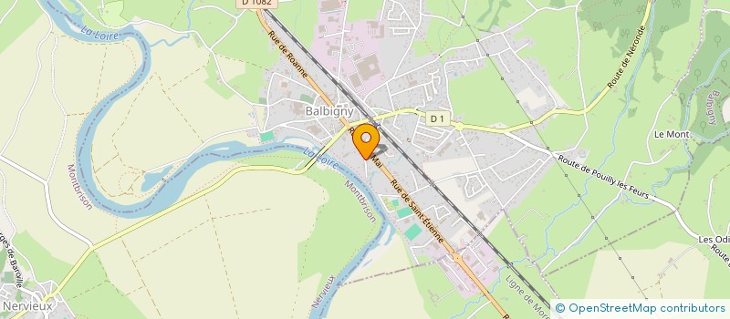 localisation de l'entreprise MONSIEUR LOIS DOURDOU  BUSSIERES