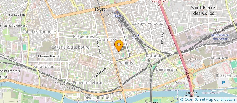 localisation de l'entreprise MONSIEUR LOIS DRUMONT  TOURS