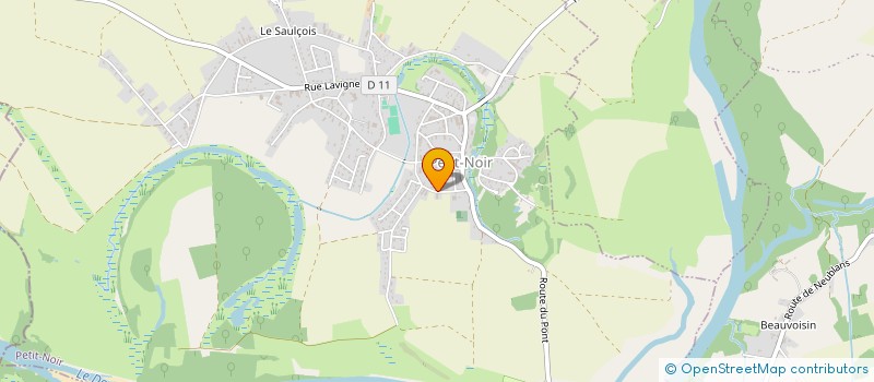 localisation de l'entreprise MONSIEUR LOIS FERIOT  PETIT-NOIR