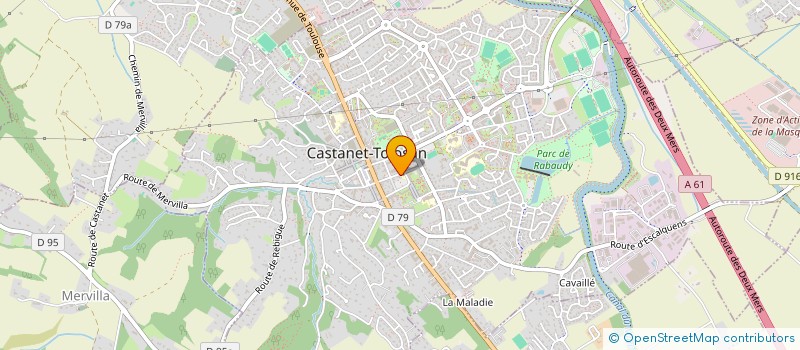 localisation de l'entreprise MONSIEUR LOIS FOURRIER à CASTANET-TOLOSAN