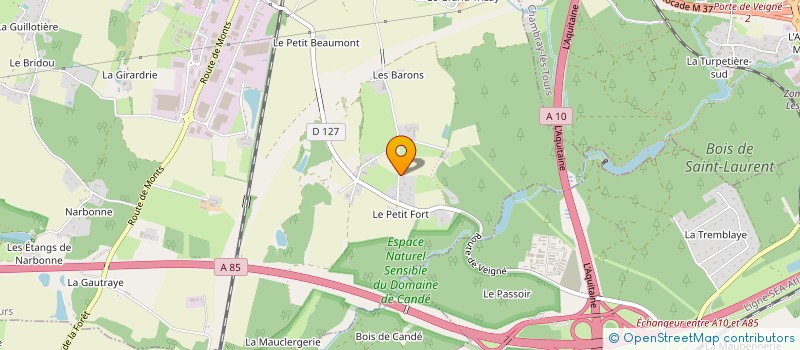 localisation de l'entreprise MONSIEUR LOIS GALLET à JOUE-LES-TOURS