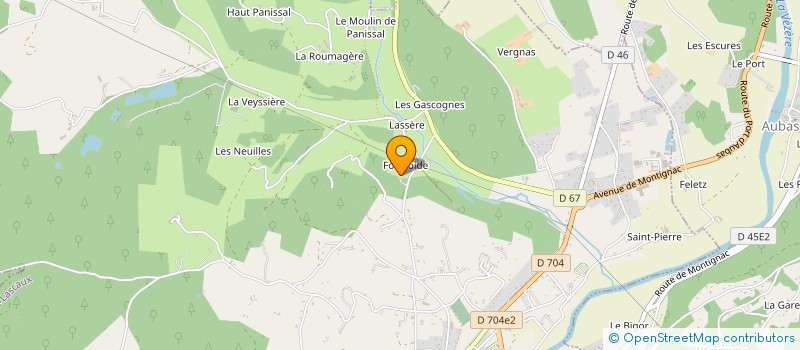 localisation de l'entreprise MONSIEUR LOIS GAUTHIER à MONTIGNAC-LASCAUX
