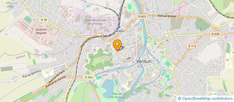 localisation de l'entreprise MONSIEUR LOIS GEORGE à VERDUN