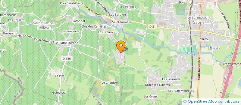 localisation de l'entreprise MONSIEUR LOIS GUILLOUX  CHANES