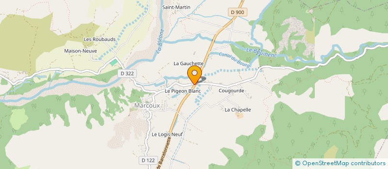 localisation de l'entreprise MONSIEUR LOIS JOUHANS  MARCOUX