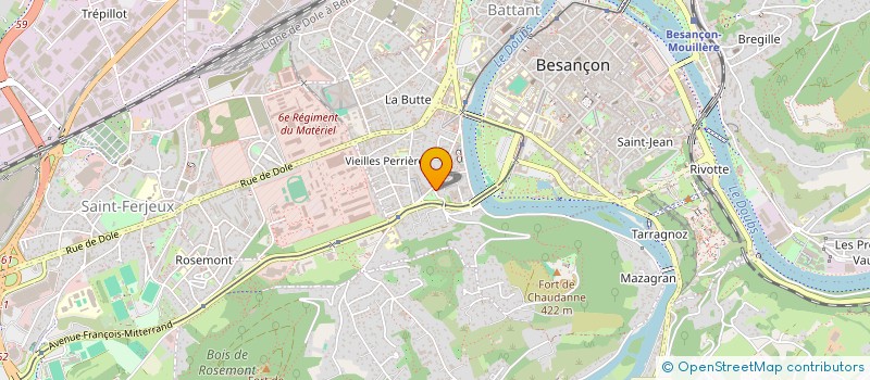 localisation de l'entreprise MONSIEUR LOIS KEDOCHIM  BESANCON