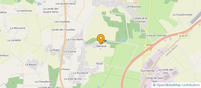 localisation de l'entreprise MONSIEUR LOIS LE GUILLOU à BAINS-SUR-OUST