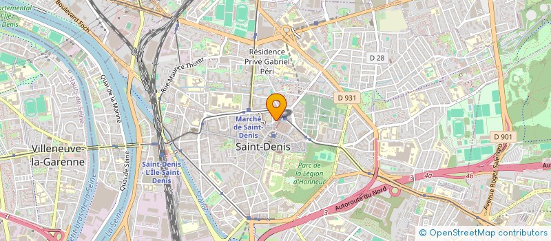 localisation de l'entreprise MONSIEUR LOIS LE HOUERF à SAINT-DENIS