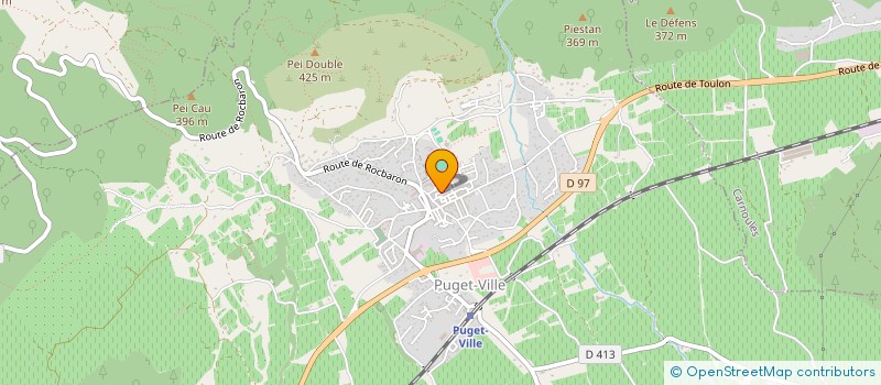 localisation de l'entreprise MONSIEUR LOIS LHOPITALLIER  PUGET-VILLE