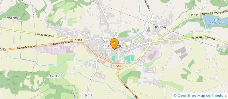 localisation de l'entreprise MONSIEUR LOIS MARECHAL  SAINT-JEAN-DE-BOURNAY