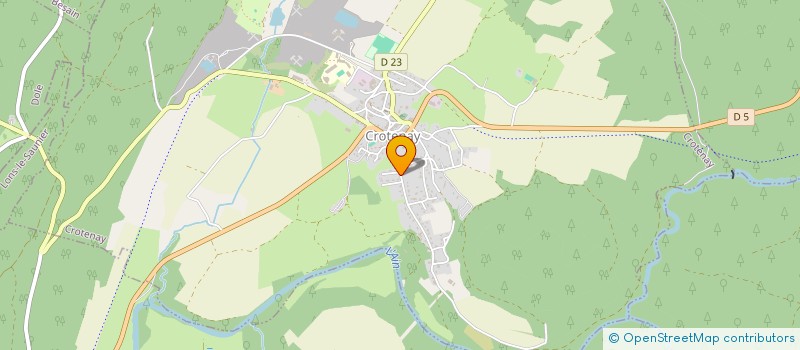 localisation de l'entreprise MONSIEUR LOIS MATIVET  CROTENAY