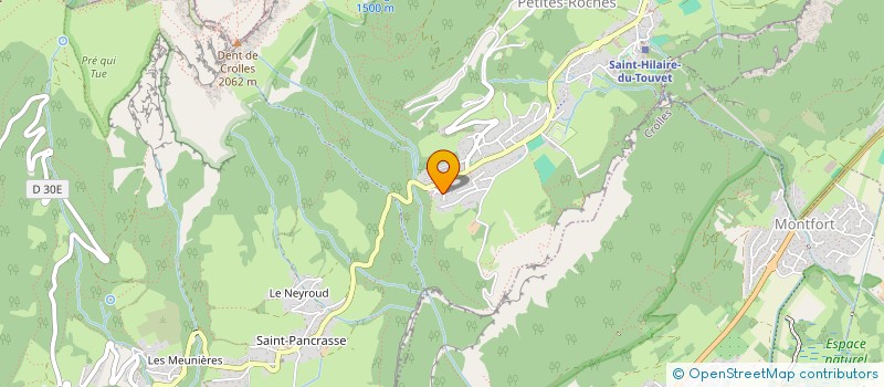 localisation de l'entreprise MONSIEUR LOIS MILLIERET  PLATEAU-DES-PETITES-ROCHES