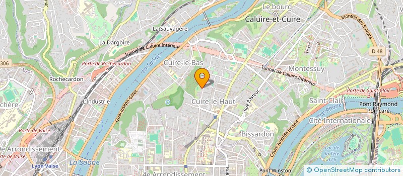 localisation de l'entreprise MONSIEUR LOIS MURGIER  CALUIRE-ET-CUIRE