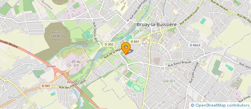 localisation de l'entreprise MONSIEUR LOIS PARCILY  BRUAY-LA-BUISSIERE