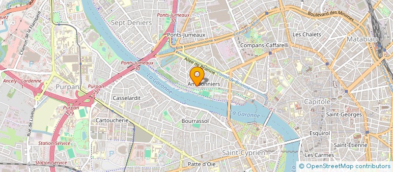 localisation de l'entreprise MONSIEUR LOIS SANMARTIN  TOULOUSE