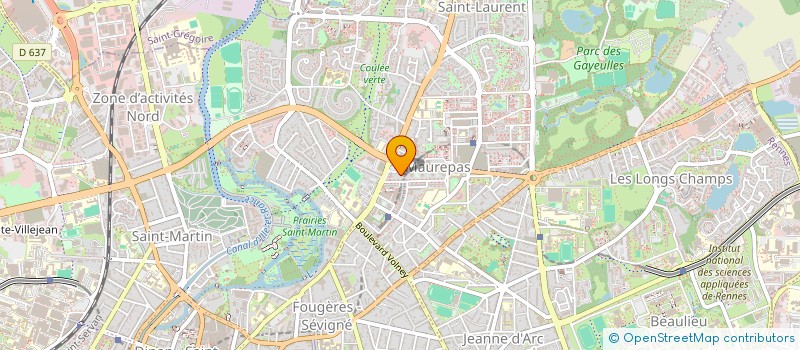 localisation de l'entreprise MONSIEUR LOISTOI MAHAMOUD  RENNES