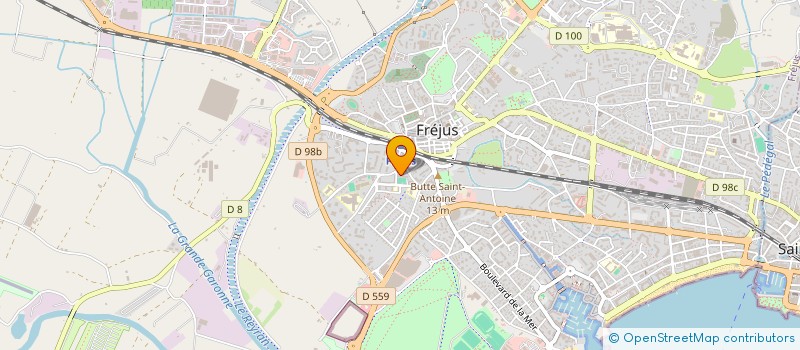 localisation de l'entreprise MONSIEUR LOKMAN BUYUKKAYA  FREJUS