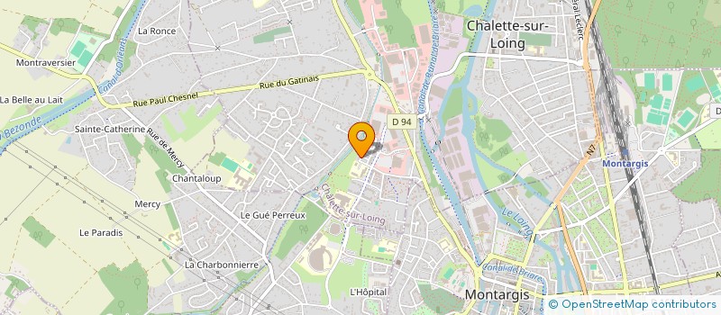 localisation de l'entreprise MONSIEUR LOKMAN KOC à CHALETTE-SUR-LOING