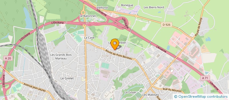 localisation de l'entreprise MONSIEUR LOKMAN VURAL  VIERZON