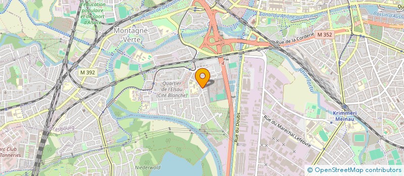 localisation de l'entreprise MONSIEUR LOKMANE BEN OSMANE  STRASBOURG