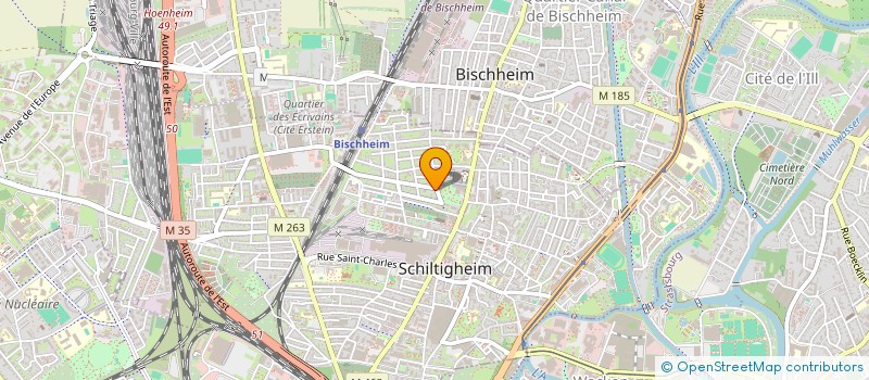 localisation de l'entreprise MONSIEUR LOKMANE ELALI  SCHILTIGHEIM