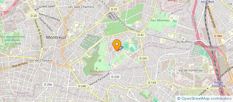 localisation de l'entreprise MONSIEUR LOKMANE MAZOUZ à MONTREUIL