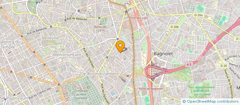 localisation de l'entreprise MONSIEUR LOKOSSOU HOUNKPATI à PARIS