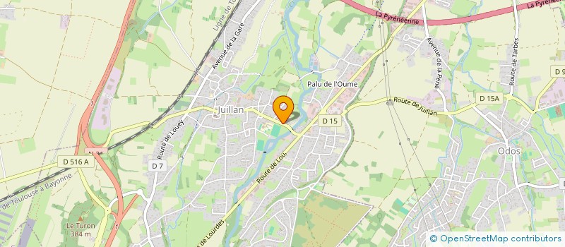 localisation de l'entreprise MONSIEUR LOLES MAGONI  IBOS