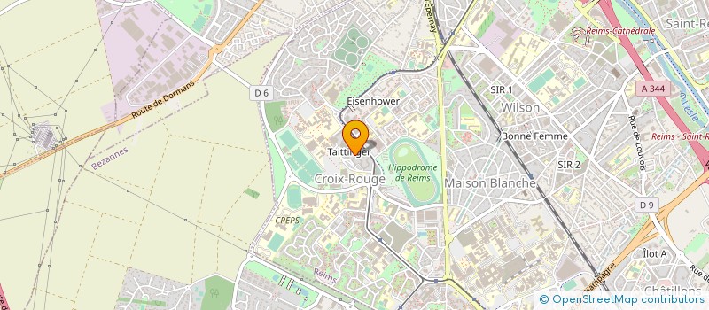 localisation de l'entreprise MONSIEUR LOM-ALI BIMORZAEV  REIMS