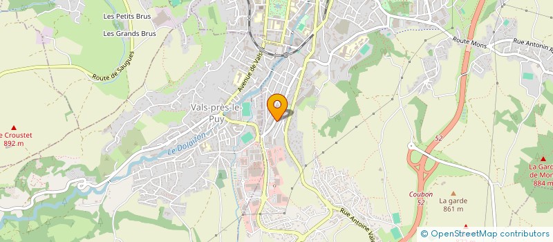 localisation de l'entreprise MONSIEUR LOM-ALI MADAEV  LE PUY-EN-VELAY