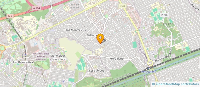 localisation de l'entreprise MONSIEUR LOMBI MAKUEBO  VILLEPINTE