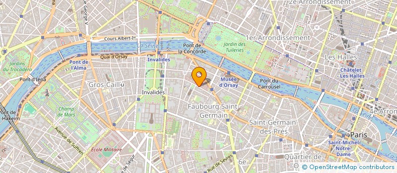 localisation de l'entreprise MONSIEUR LOMIG BOUVIER  PARIS