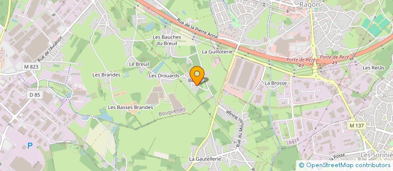 localisation de l'entreprise MONSIEUR LOMIG DANIEL  REZE