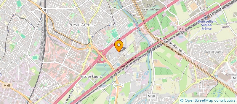 localisation de l'entreprise MONSIEUR LOMIG GIRARD-FOUREL à LATTES