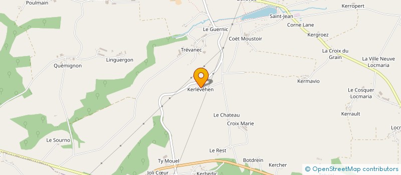 localisation de l'entreprise MONSIEUR LOMIG LE LU  CLEGUEREC