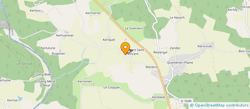 localisation de l'entreprise MONSIEUR LOMIG MALLET  LANVAUDAN