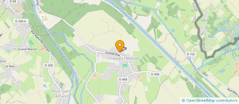 localisation de l'entreprise MONSIEUR LOMPREZ LAURENT  CHATEAU-L'ABBAYE