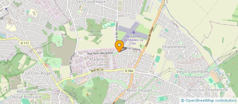 localisation de l'entreprise MONSIEUR LONDON LAMBERTY  CHELLES