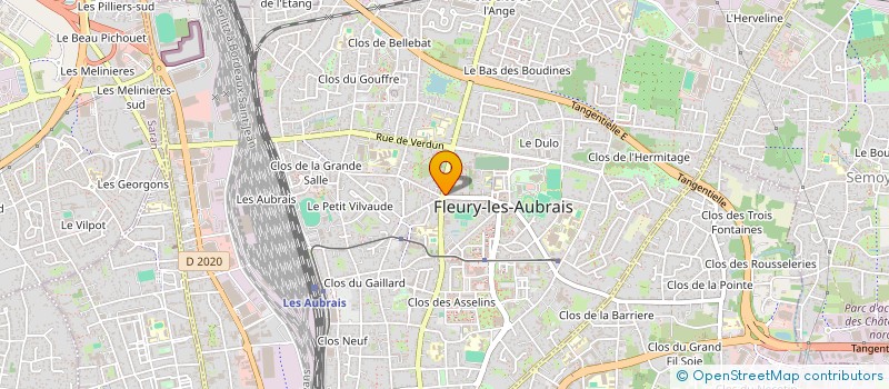 localisation de l'entreprise MONSIEUR LONG LIN à FLEURY-LES-AUBRAIS