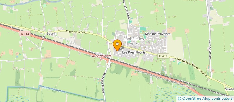 localisation de l'entreprise MONSIEUR LONIS DERBALI  ARLES