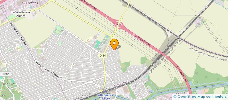 localisation de l'entreprise MONSIEUR LONNI MANKOURI  MITRY-MORY